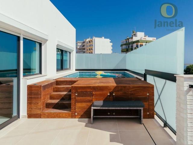 Super Penthouse na Baixa de Faro, com Piscina Privada e terr. 141m² Faro Sé e São Pedro
