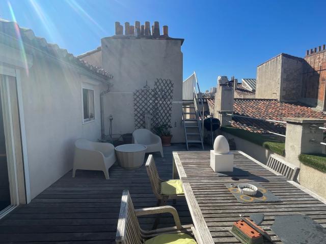Superb 1 bedroom plus den apartment with large terrace