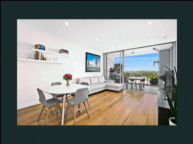 Superb Waterview north facing apartment balcony plus under cover outdoor area