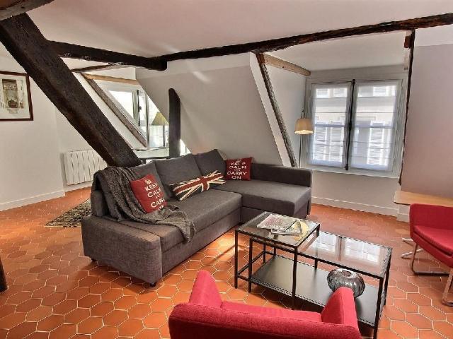 Superb two bedroom flat with sofa bed in the heart of paris