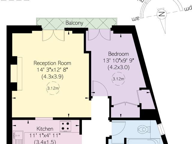 Superb two bedroom home moments from Westbourne Grove
