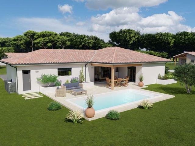 Superbe maison trois chambres avec vue imprenable à Sainte Colombe