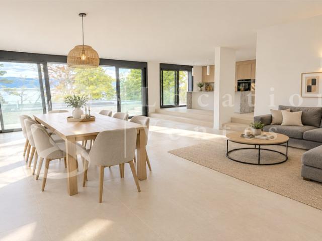SUPERBE MAISON CONTEMPORAINE NEUVE DE 280 m2 AVEC VUE LAC ! LARGE TERRASSE + PROCHE LAC & PLAGE