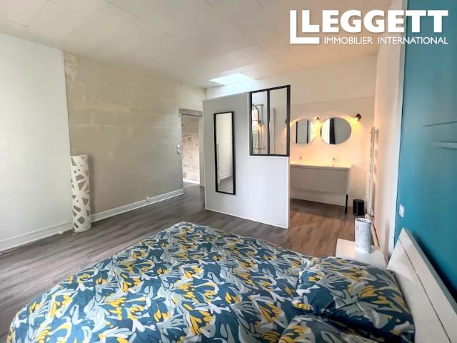 Appartement de caractère 98 m² avec parking privé – Centre historique de Saumur