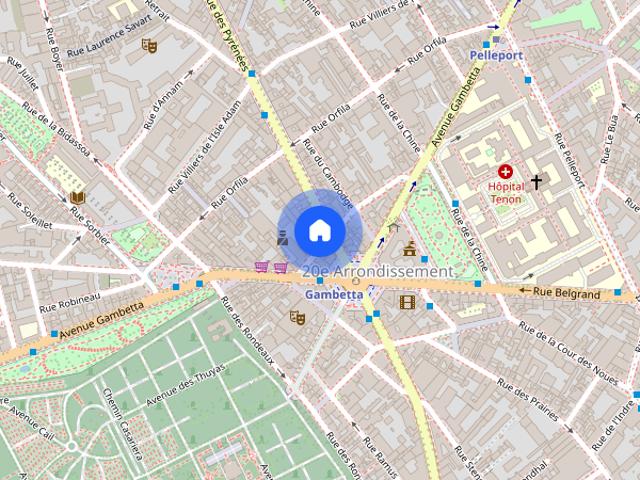Superbe appartement à 1 min du Père Lachaise / BAIL MOBILITE