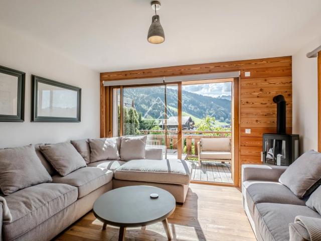 Superbe appartement duplex 3 chambres avec vue sur le Pléney. 77m² Morzine Avoriaz