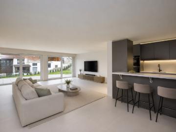 Superbe appartement de 5.5 pces au rez de chaussée avec terrasse