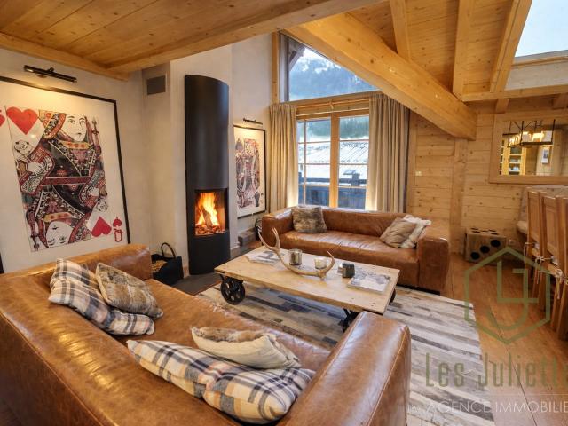 Superbe Appartement Esprit Chalet Emplacement Ultra Privil. 121m² Morzine Avoriaz