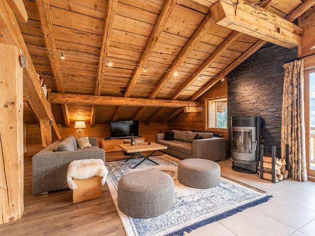 Superbe appartement terrasse dans une ancienne ferme 201m² Les Gets