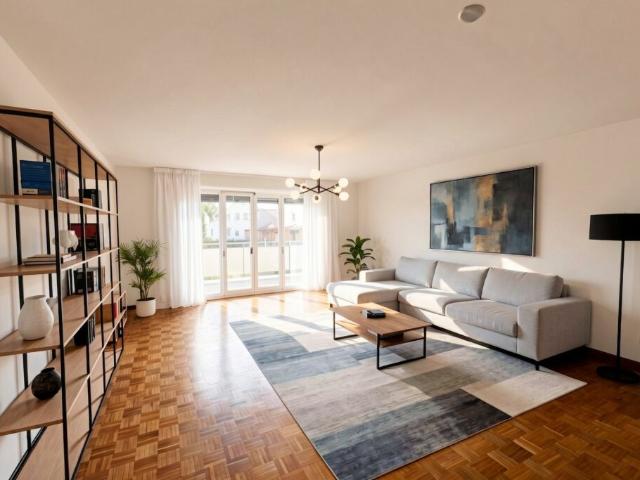 Superbe appartement traversant de 4,5 pièces Avec grand balcon à Farvagny le Grand