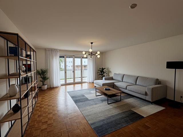 Superbe appartement traversant de 4,5 pièces Avec grand balcon à Farvagny le Grand