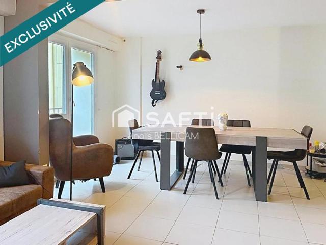 Superbe Appartement 4 pièces avec balcon, cave et stationnement
