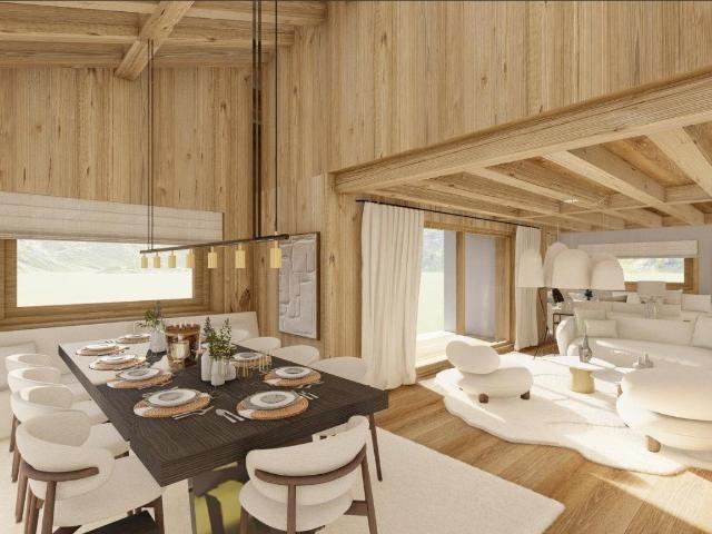 Superbe chalet neuf au Planelet 321m² Megève