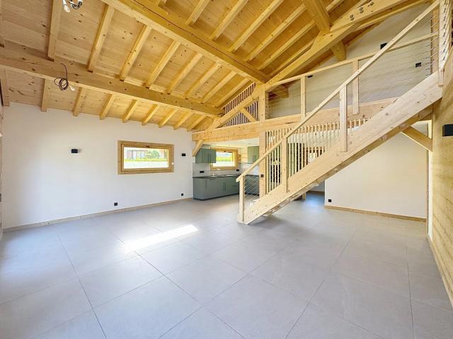 Superbe chalet neuf de 4 pièces de 178 m² à Sallanches 7470. 138m² Sallanches