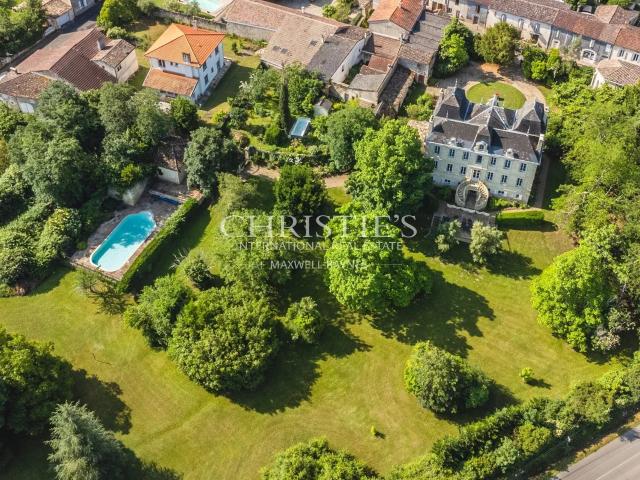 Un art de vivre à la française, château historique près de S. 382m² Blasimon