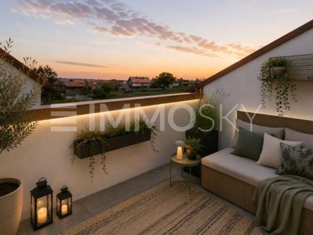 Superbe duplex 4.5 pièces neuf à 4 min. de Cheseaux sur Lausanne