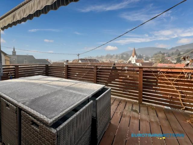 Superbe duplex 162,84 m² avec terrasse sans vis à vis – Vue exceptionnelle – Centre de LEMBACH