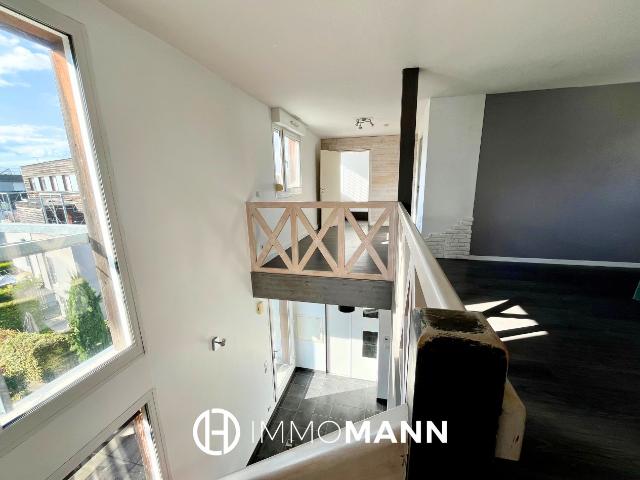 Attique Duplex esprit loft 146 m2, terrasse plein ciel 78 m2