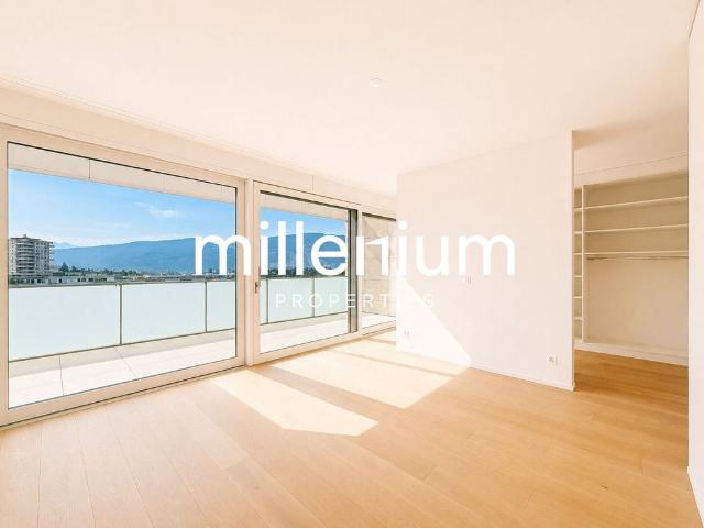 Superbe duplex en attique avec vue Lac et Mont Blanc à Chêne Bougeries