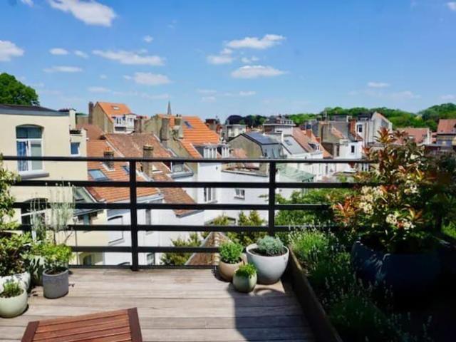 Superbe duplex lumineux avec terrasse Laeken