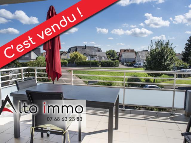 Superbe F3 de 78,41 m2 avec Terrasse Sud, Garage et Parking