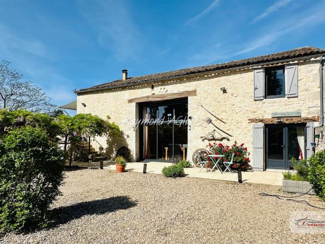 Superbe grange rénovée en Dordogne 205m² Saussignac