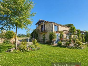 Superbe Grange Restauree Esprit Loft A 25 Min Sud Cahors 250m² Lalbenque