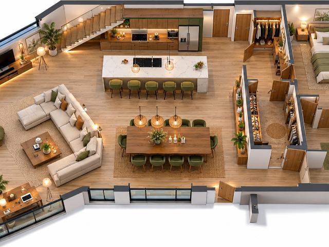 SUPERBE PROJET DE CONSTRUCTION FAMILIALE