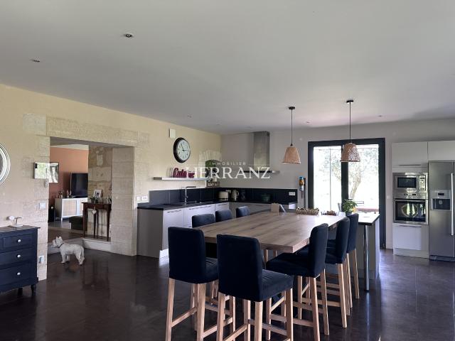 SUPERBE PROPRIETE EN PIERRE AVEC PARC 4 CHAMBRES ET VUE