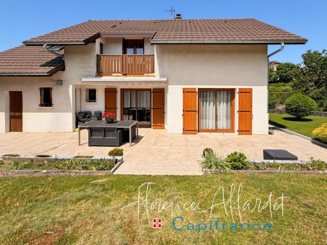 Superbe propriété familiale 5 pièces aux prestations soignées Terrain 800m2 piscinable AIX LES BAINS 73