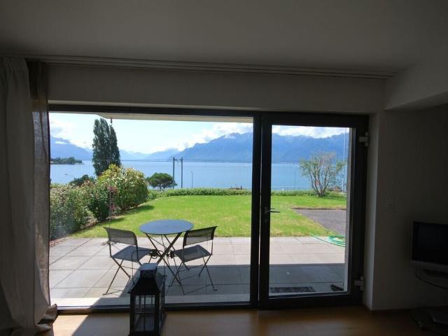 Superbe studio meublé dans villa d'architecte, avec vue imprenable