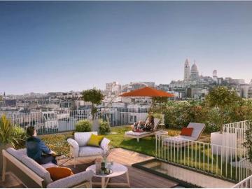 Superbe T5 duplex / rooftop + terrasse / plein SUD / vue exceptionnelle / Jules Joffrin 75018