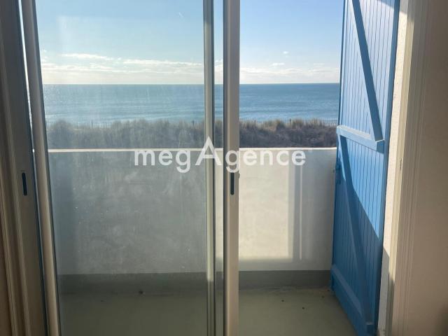 Superbe T3 Vue Mer avec accès direct à la plage
