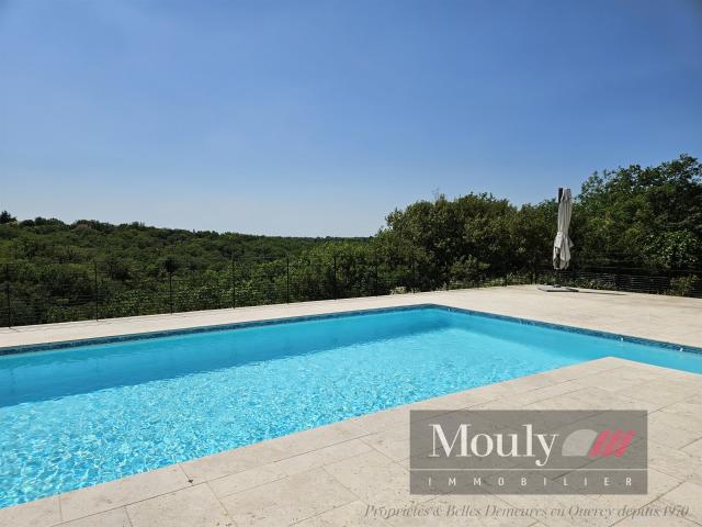 Superbe Villa Sur Les Hauteurs De Cahors Avec Vue Imprenable 185m² Cahors