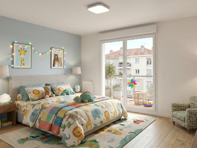 SUPERBE 3 PIÈCES NEUF AVEC TERRASSE – 2ÈME ÉTAGE PROCHE LAC