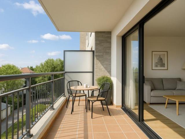 Superbe 3 pièces / residence standing /balcon/parking