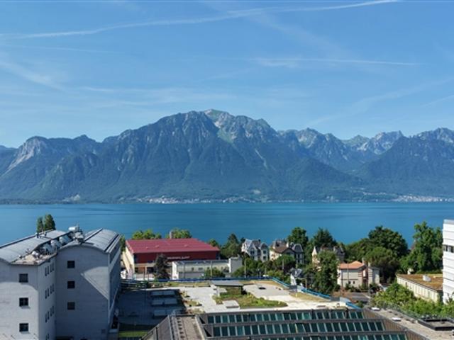 Superbe 4 Zimmer Dachgeschosswohnung mit großer Terrasse und Panoramablick