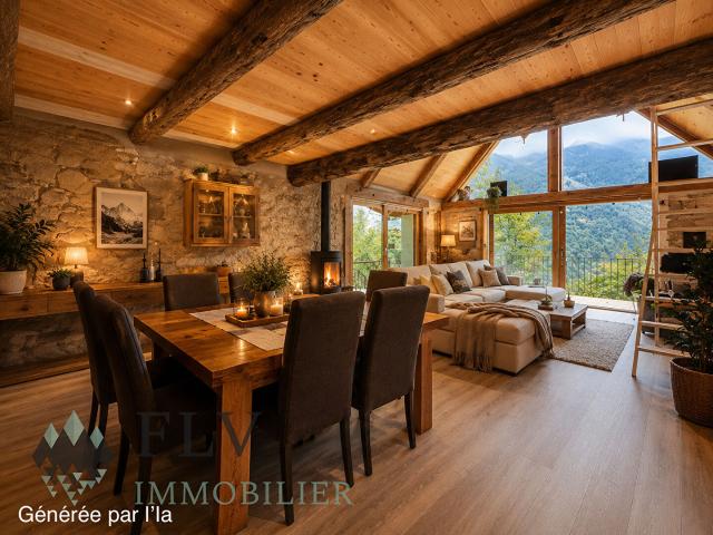 Superbes bâtisses avec terrain de 11 107m2 à Isola en plein coeur des montagnes !