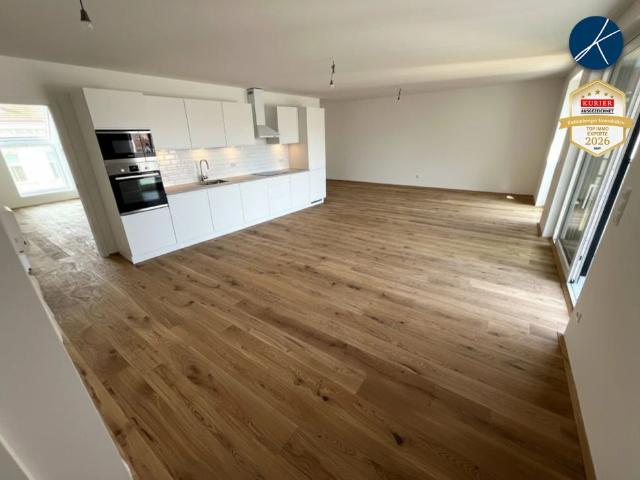 Superprojekt: 'Über den Baumwipfeln TOP 46 4 Zimmer mit ÜBERDACHTEM BALKON 17,5 m²