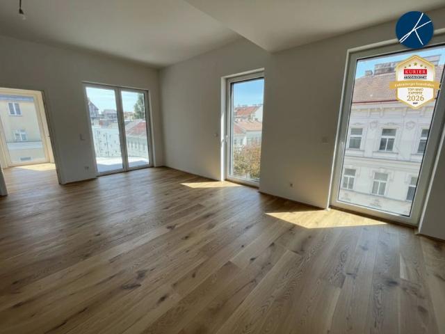 Superprojekt: 'Über den Baumwipfeln TOP 49 Sonnige 3 Zimmer + Küche *MIT ZWEI TRAUMHAFTEN WEST LOGGIEN