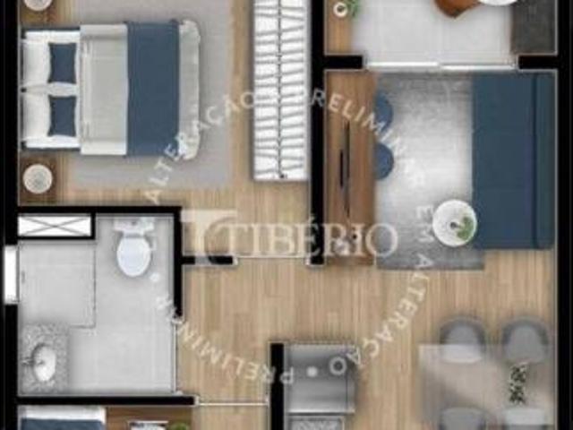 Supremo Parque da Mooca | Construtora Tibério | Construção | 39 metros | 02 dormitórios | varanda |