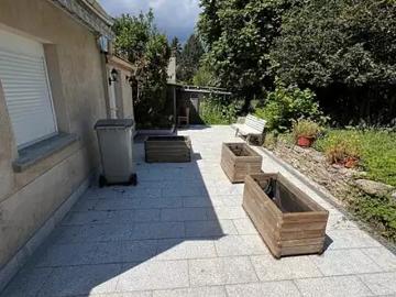 Survilliers 95470 Location appartement 2 pièces t2 jardin terrasse