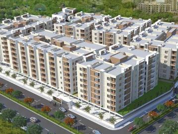 Surya Galaxy Towers Phase 1,Pocharam, Secunderabad 2 BHK Apartment For Sale Hyderabad