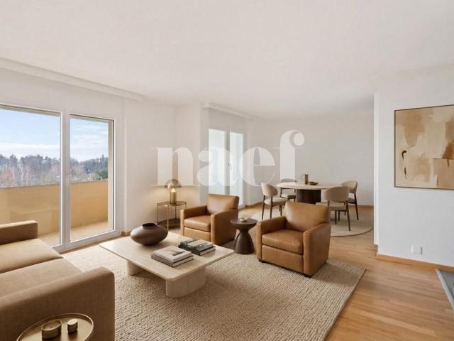 Sur les hauteurs de Neuchâtel, appartement de 4.5 piè.