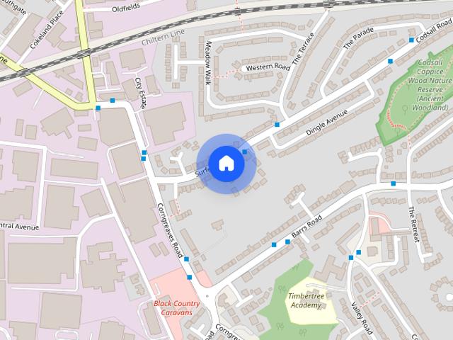 Surfeit Hill Road, Cradley Heath, West Midlands, B64