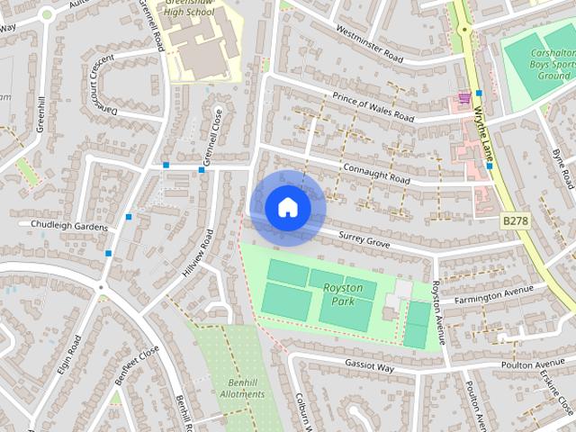 Surrey Grove, SUTTON