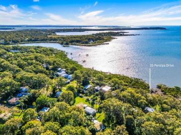 Sustainable Waterfront Island Living Modern Eco Cabin on Pristine Lamb Island