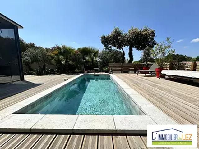 Sussargues 34160 Achat / Vente maison 4 pièces t4 piscine terrasse