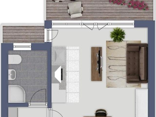 Süßes Apartment mit Einbauküche nahe Reileck! Lift und Balkon mit Wahnsinnsaussicht ist dabei!