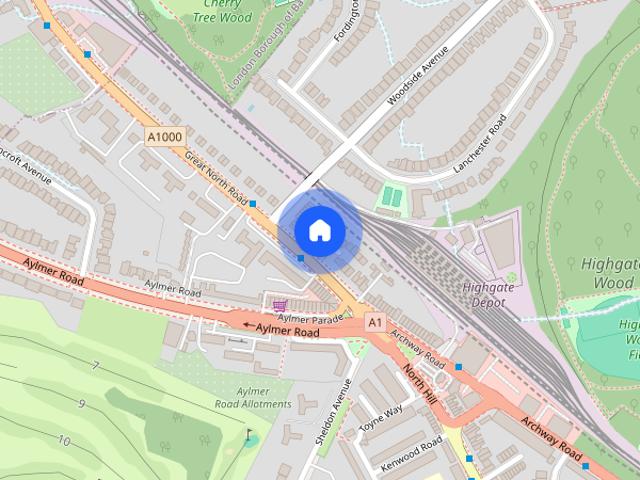 Sussex Gardens, Highgate N6
